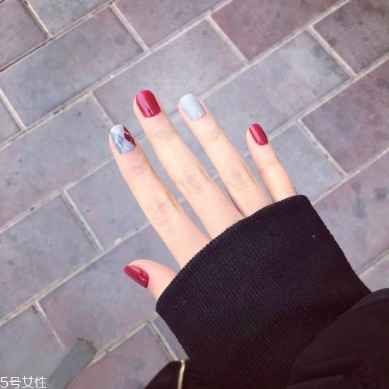 2018冬天流行什么類(lèi)型美甲 紅色美甲合集