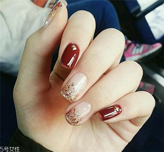 2018冬天流行什么類(lèi)型美甲 紅色美甲合集