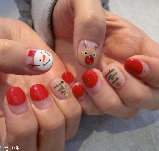 2018冬天流行什么類(lèi)型美甲 紅色美甲合集