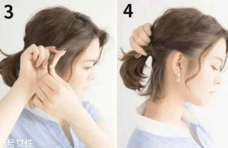 頭發(fā)短怎么扎好看？6個步驟讓短發(fā)有型又可愛