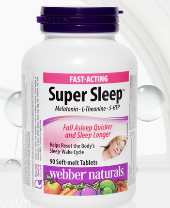 webber naturals褪黑素怎么吃？一覺睡到天亮