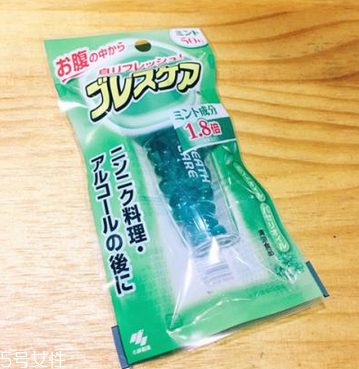 小林制藥口氣清新丸吃幾顆？