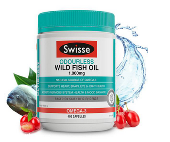 swisse魚油一天吃幾粒？一天一到兩粒