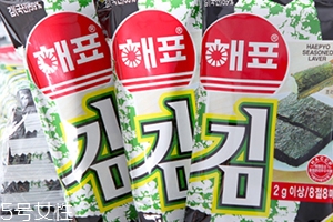 海牌海苔多少錢？韓國海牌海苔好吃嗎？