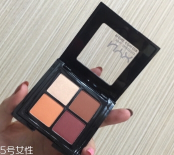nyx南瓜色眼影怎么用？nyx南瓜盤畫法
