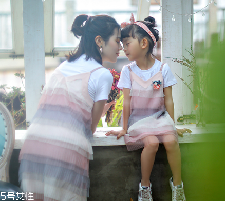 夏天母女裝怎么搭配？夏季母女裝搭配圖片