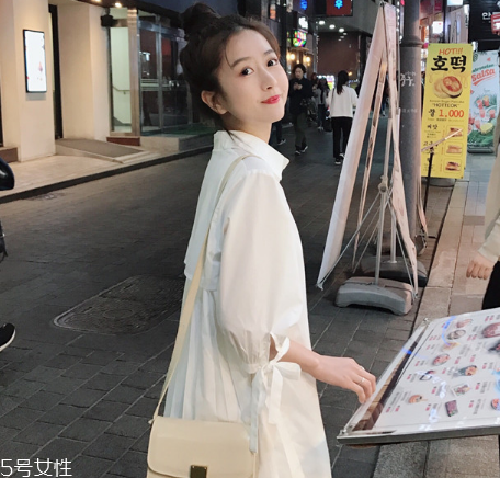 襯衫裙怎么穿好看？襯衫裙穿搭圖片