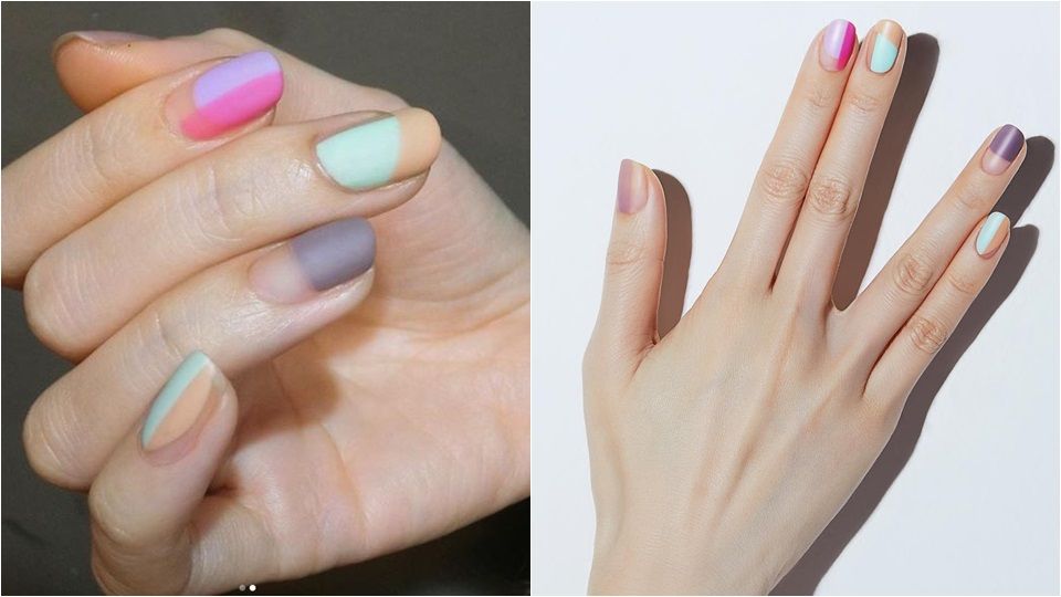 留白指甲圖片 最省錢(qián)的留白美甲