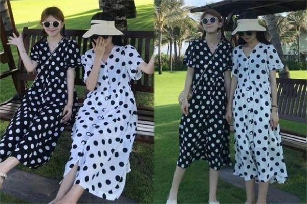 夏季女生文藝風穿搭 文藝風連衣裙圖片