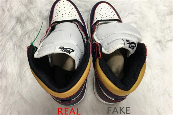 aj1湖人刮刮樂(lè)真假對(duì)比 aj1湖人刮刮樂(lè)鑒定