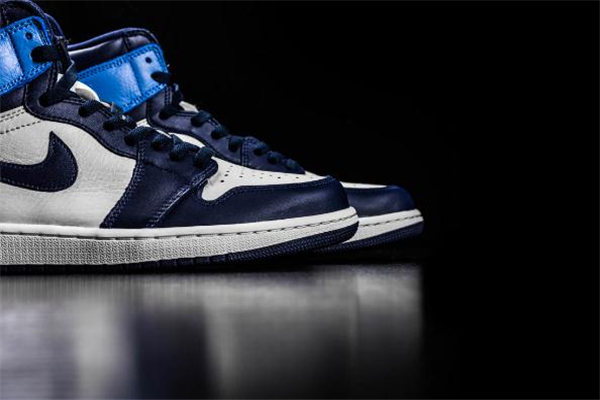 aj1黑曜石北卡藍(lán)開箱測評 aj1北卡藍(lán)黑曜石上腳效果